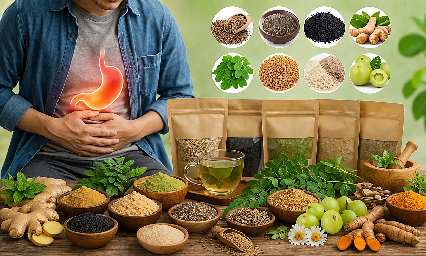 পাকস্থলী পরিষ্কার রাখার সহজ উপায়: Best Foods and Herbs for Stomach Cleansing