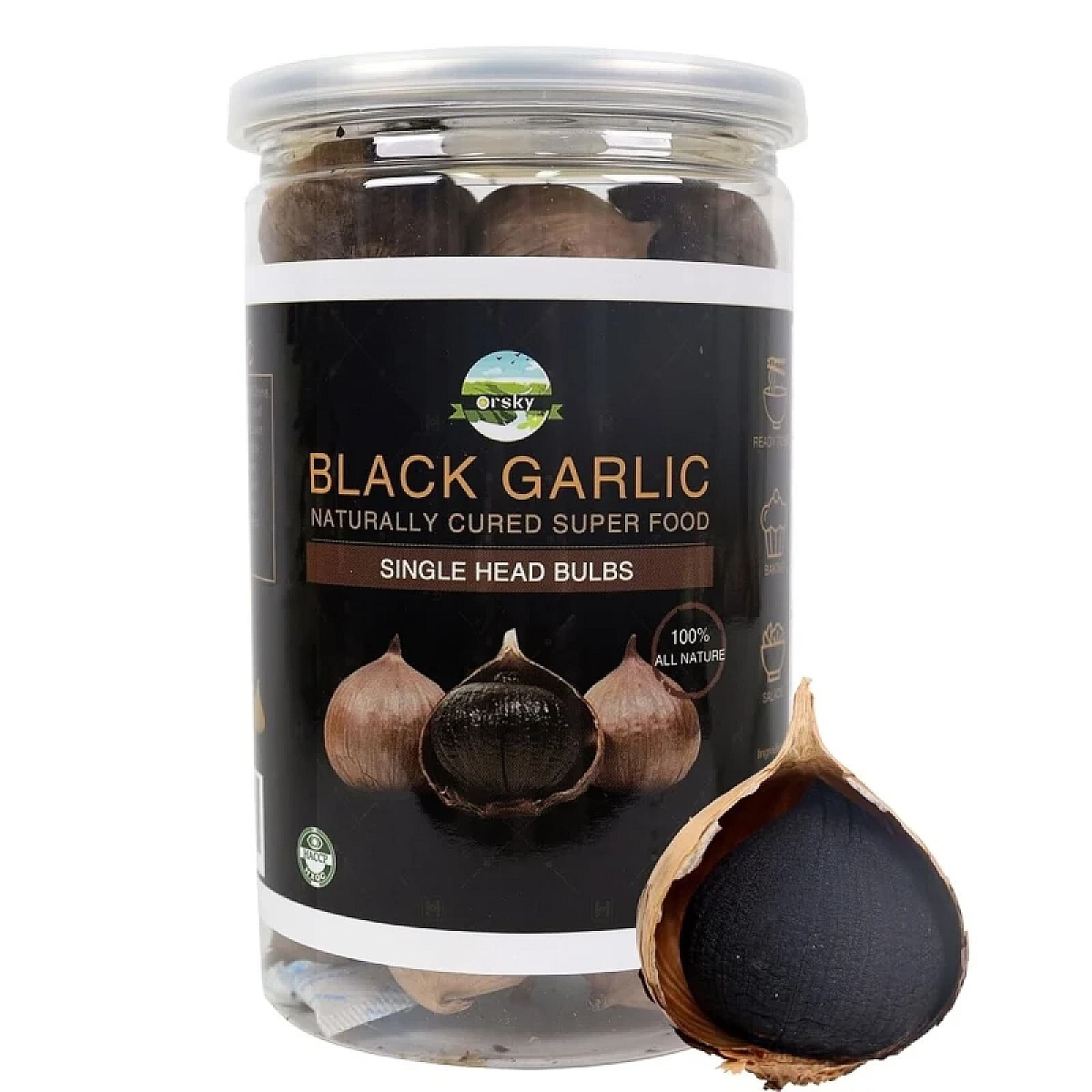 Medina Black Garlic - কালো রসুন 